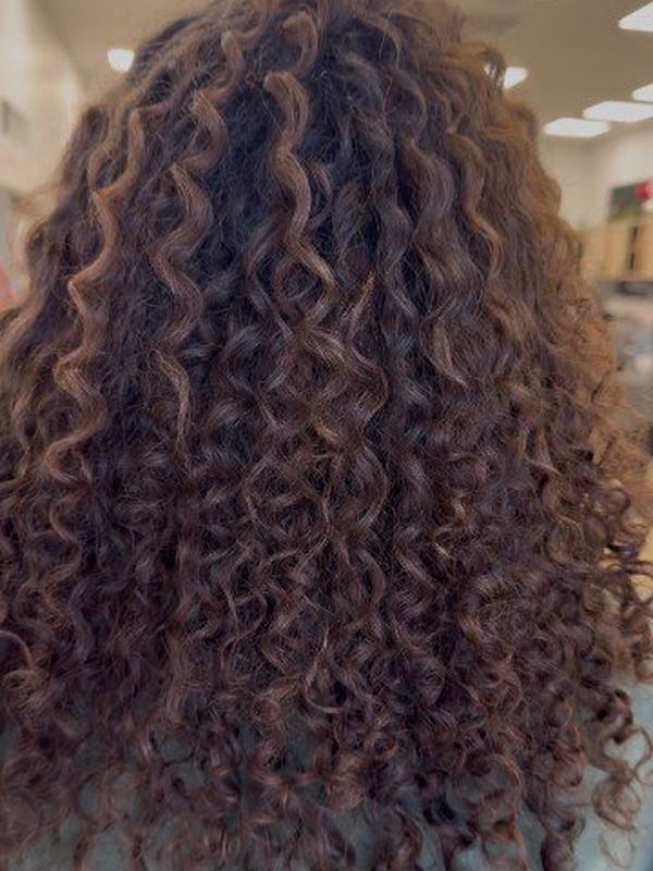 After: defined, healthy curls